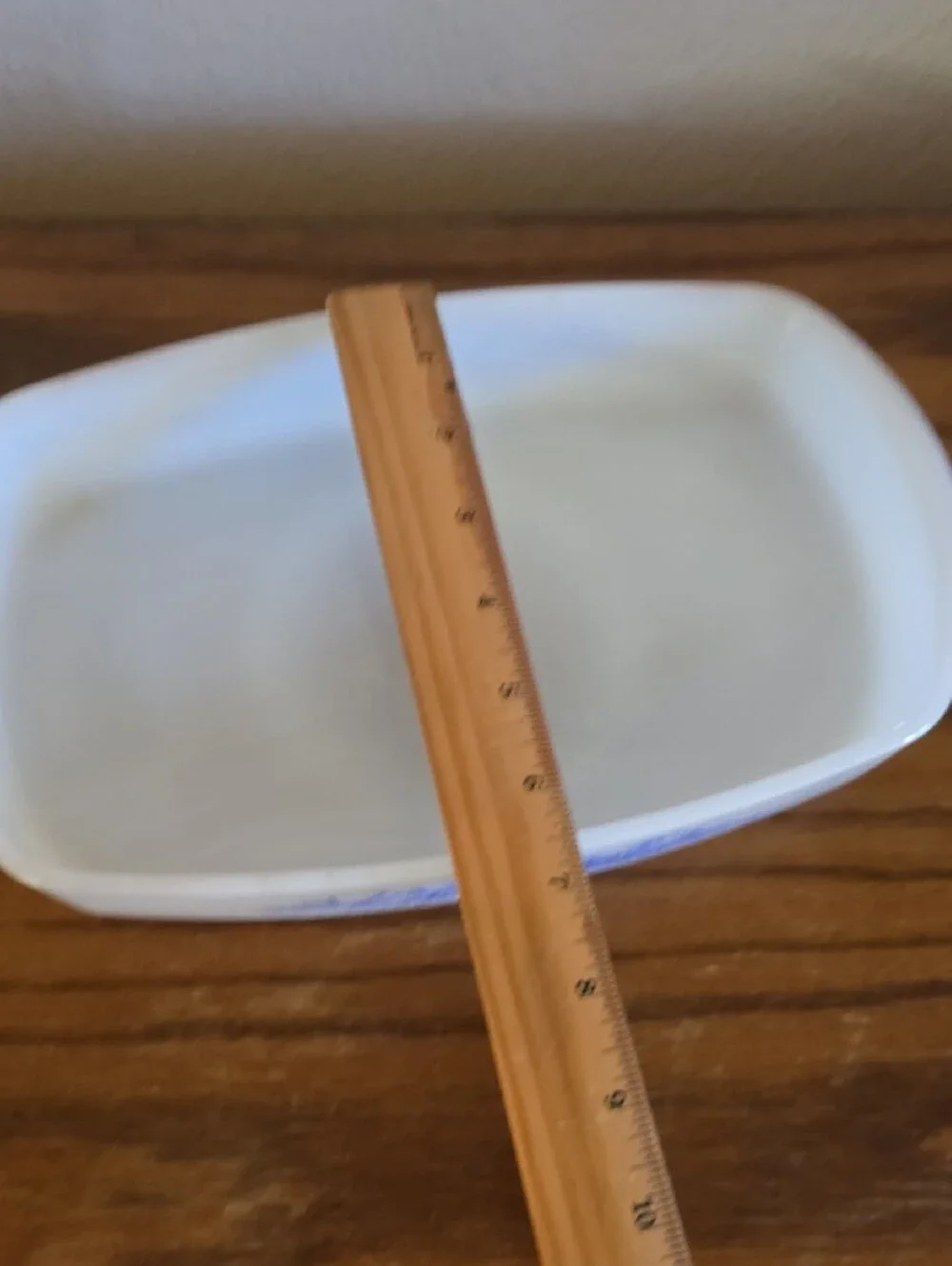 Vintage Federal Glass Casserole Dish Tote 11